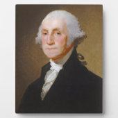 George Washington, c.1821 (キャンバス上の油) フォトプラーク (正面)