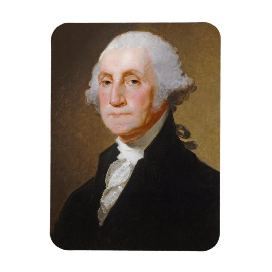 George Washington, c.1821 (キャンバス上の油) マグネット (縦)