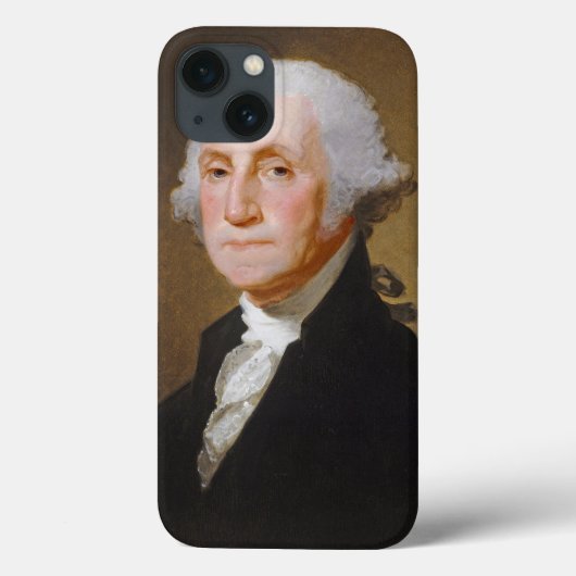 George Washington, c.1821 (キャンバス上の油) Case-Mate iPhoneケース (裏面)