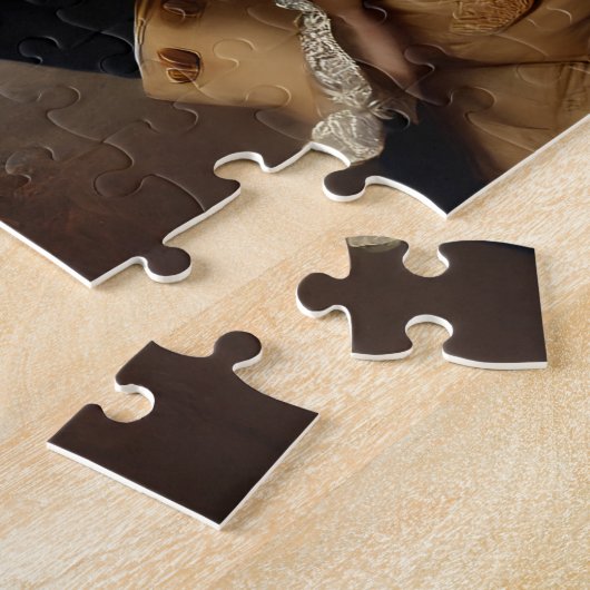 George Washington Patriotic History Buff Gift ジグソーパズル (側面)