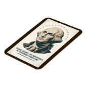George Washington Quote American President Art マグネット (左側)