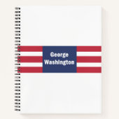 George Washington Spiral Notebook  ノートブック (正面)