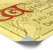 George Washington Vintage Poster ポスター (角)