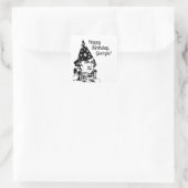 George Washington's Birthday スクエアシール (バッグ)