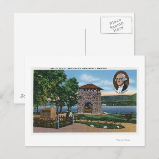 George Washington's HQ, Tower of Victory Scene ポストカード (正面/裏面)