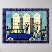 Georges Barbier - Au Revoir ポスター (正面)