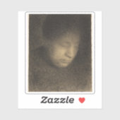 Georges Seurat：アーティストの母であるMadame Seurat シール (シート)