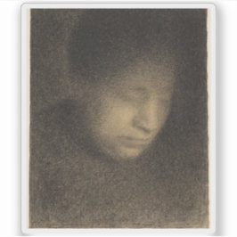 Georges Seurat：アーティストの母であるMadame Seurat シール