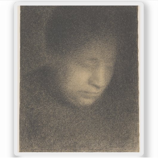 Georges Seurat：アーティストの母であるMadame Seurat シール (正面)