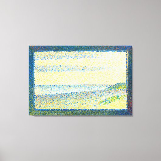 Georges Seurat art painting キャンバスプリント (正面)