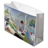 Georges Seurat — Bather at Asnieres ラージペーパーバッグ (裏面アングル)