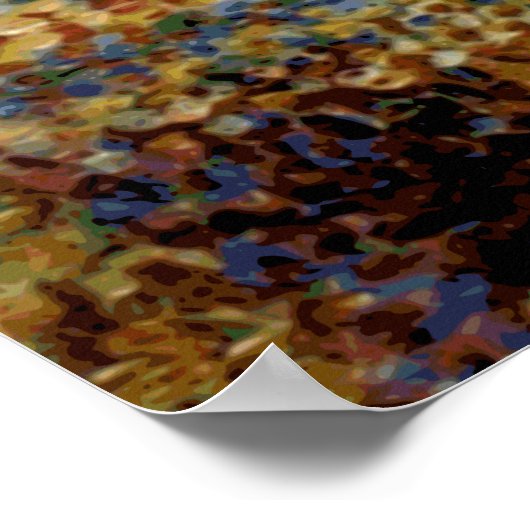 Georges Seurat Eiffel Tower Pointillism ポスター (角)