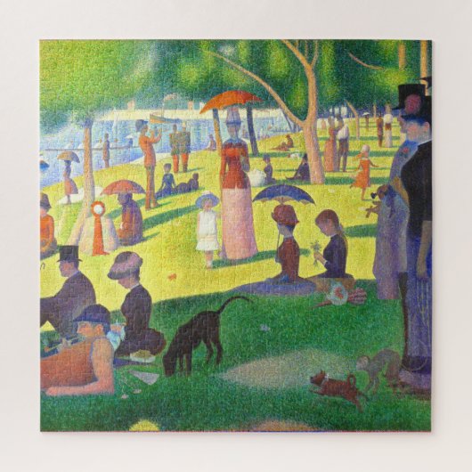 Georges Seurat La Grande Jatte Fine Art Painting ジグソーパズル (縦)