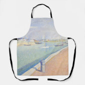 Georges Seurat - The Channel of Gravelines エプロン (正面)
