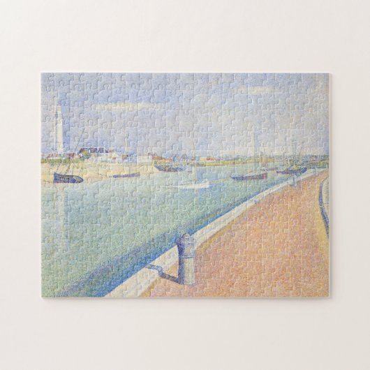 Georges Seurat - The Channel of Gravelines ジグソーパズル (横)