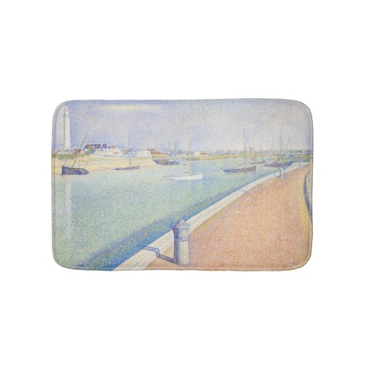 Georges Seurat - The Channel of Gravelines バスマット (正面)