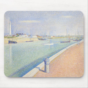 Georges Seurat - The Channel of Gravelines マウスパッド
