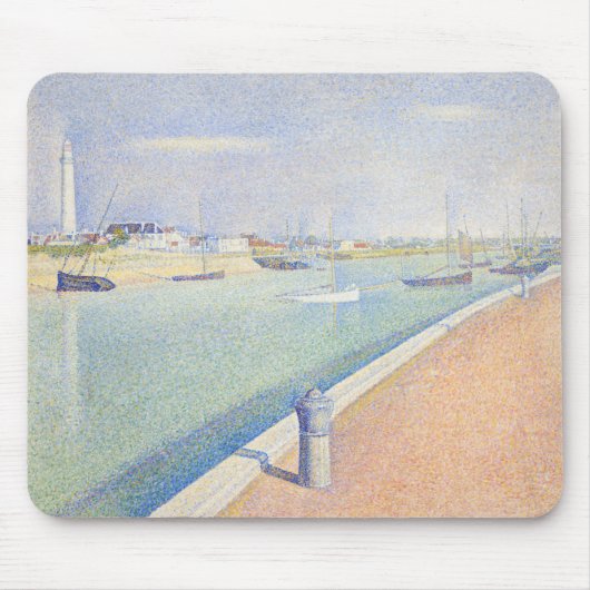 Georges Seurat - The Channel of Gravelines マウスパッド (正面)