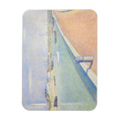 Georges Seurat - The Channel of Gravelines マグネット (縦)