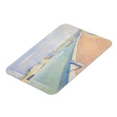 Georges Seurat - The Channel of Gravelines マグネット (左側)