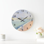 Georges Seurat - The Channel of Gravelines ラージ壁時計 (ホーム)