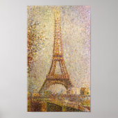 Georges Seurat-The Eiffel Tower ポスター (正面)