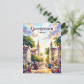 Georgetown City Guyana ポストカード (スタンド正面)