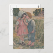 Georgey Porgeyカードを広告するBetsy Rossのパン ポストカード (正面/裏面)