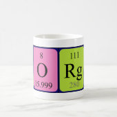 Georgi期別テーブル名mug コーヒーマグカップ (中央)