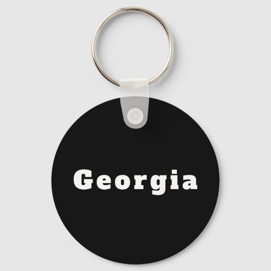 Georgia キーホルダー (正面)