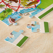 Georgia Children's Illustrated 8x10 Puzzle ジグソーパズル (側面)