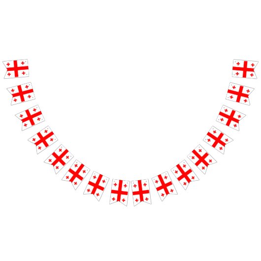 Georgia flag bunting banner バンティングフラッグ (全)