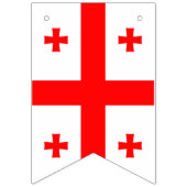 Georgia flag bunting banner バンティングフラッグ (第2の旗)