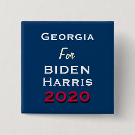 GEORGIA For Georgia HARRIS 2020キャンペーンボタン 缶バッジ