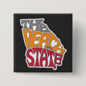 Georgia Nickname Word Art 缶バッジ (正面)