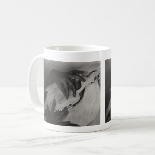 Georgia O'Keefe Hand Mug コーヒーマグカップ (正面左)