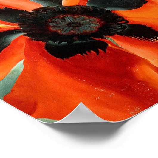 georgia okeeffe ポスター (角)