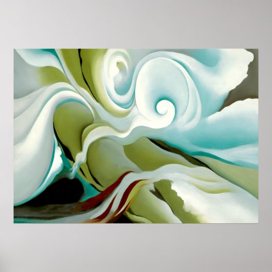 Georgia O'Keeffe - Nature Form ポスター (正面)