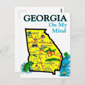 Georgia On My Mindはがき ポストカード (正面/裏面)
