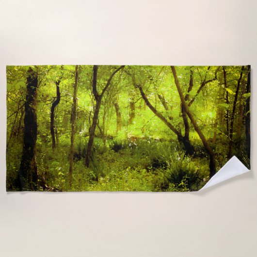 GEORGIA ON MY MINDビーチ ビーチタオル (正面)