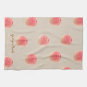 Georgia Peach Pattern Kitchen Towels  キッチンタオル (横)