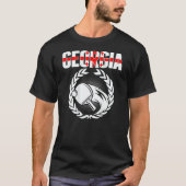 Georgia Ping Pong Georgian Table Tennis Supporte Tシャツ (正面)