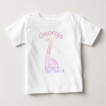 Georgia Pink Dinosaleのパーソナライズ
