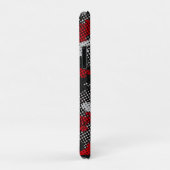 Georgia Red & Black Bulldog Spirit Camo Case-Mate iPhoneケース (裏面/右)