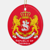 Georgia Republic*クリスマス・オーナメント セラミックオーナメント (左)