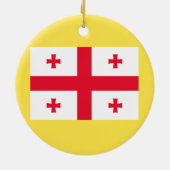 Georgia Republic*クリスマス・オーナメント セラミックオーナメント (裏面)