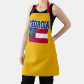 Georgia State Flag Apron エプロン (インサイチュ)