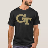 Georgia Tech Yellow Jackets Distressed Primary 1 Tシャツ (正面)