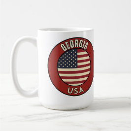 Georgia United States of America コーヒーマグカップ