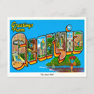 Georgia Vintage Travelの挨拶 ポストカード